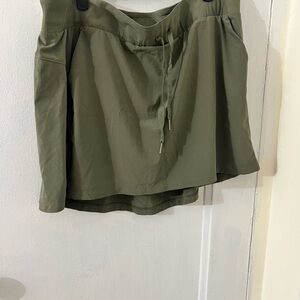 All in Motion Olive Green Skirt